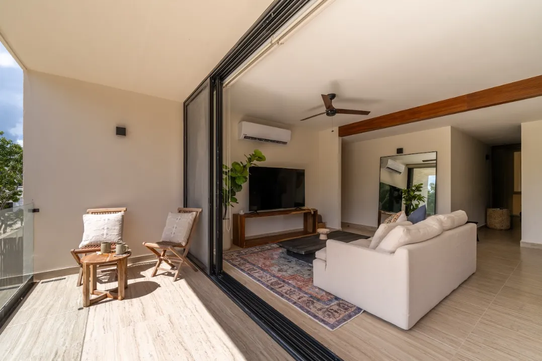 Two Bedroom Condo for 4 guests in Tulum, Mexico | Bright & Sunny | Tropical Vacation Rentals Mexico