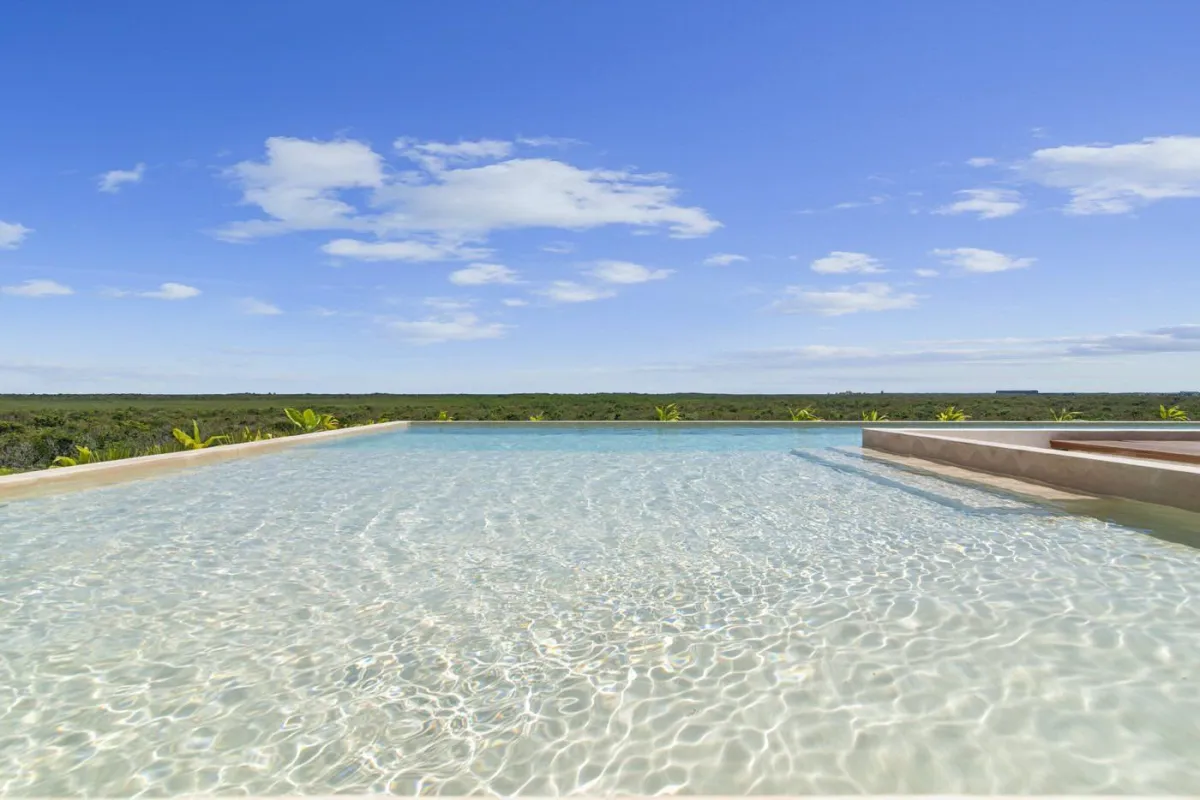 2-Bed Condo for 6 guests in Tulum, Mexico | Rooftop Pool  | Tropical Vacation Rentals Mexico