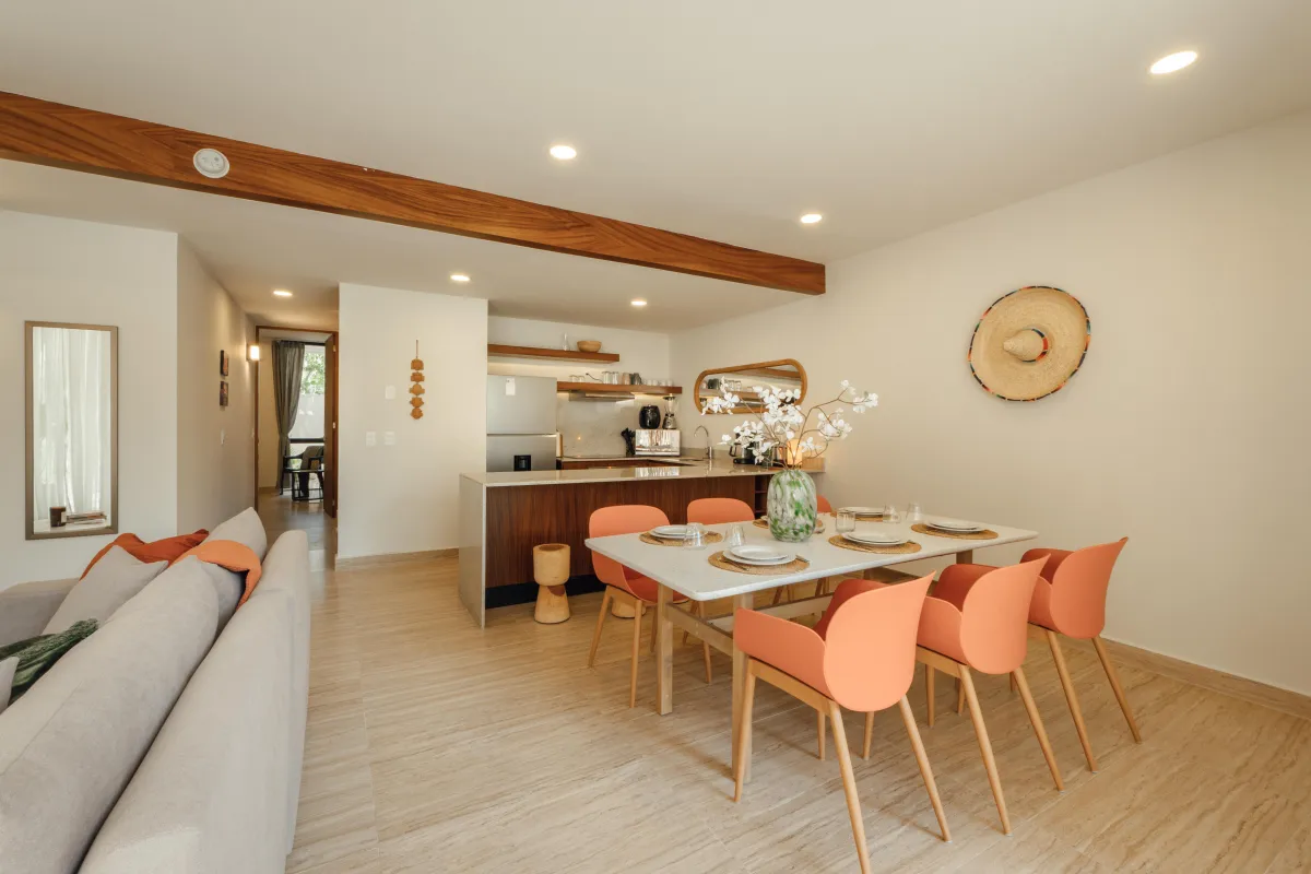 Two Bedroom Condo in Tulum, Mexico | Bright & Sunny | Tropical Vacation Rentals Mexico
