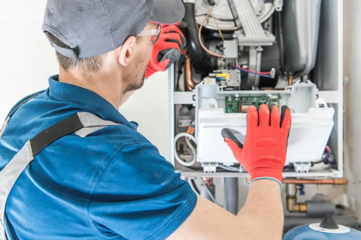 Furnace repair technician