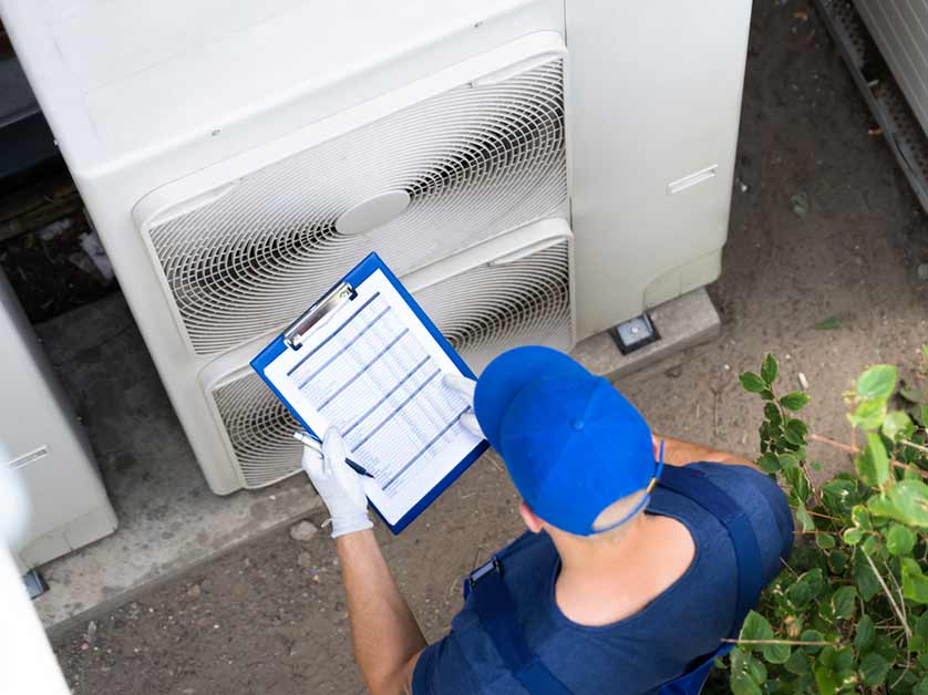 Inspections (Not Tune-Ups)  technician at work