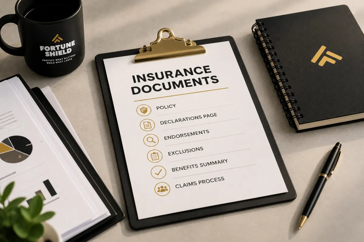 7 Documents Your Family Needs to Find in the Next 10 Minutes | Fortune Shield