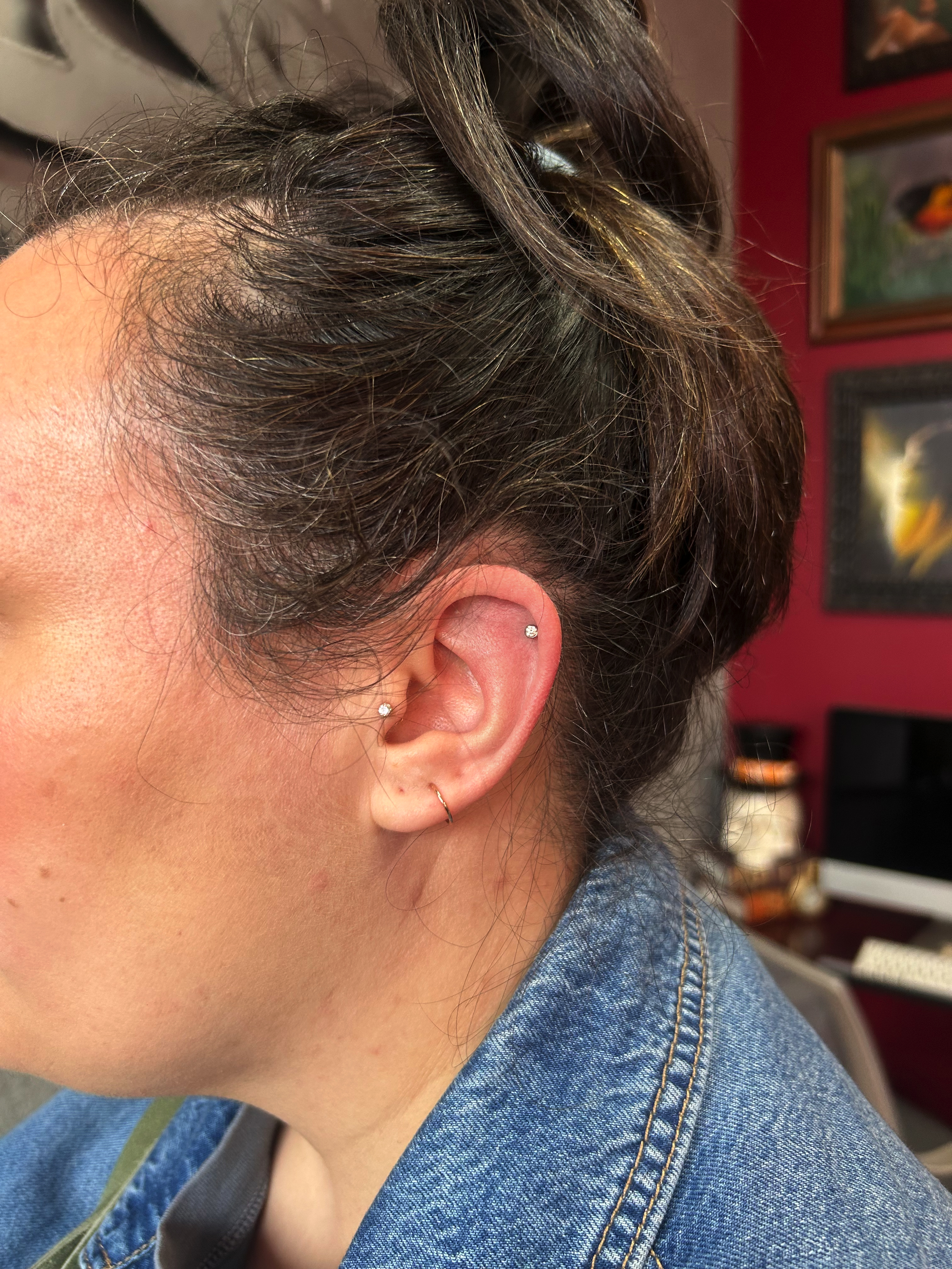 Tragus and Cartilage Piercings