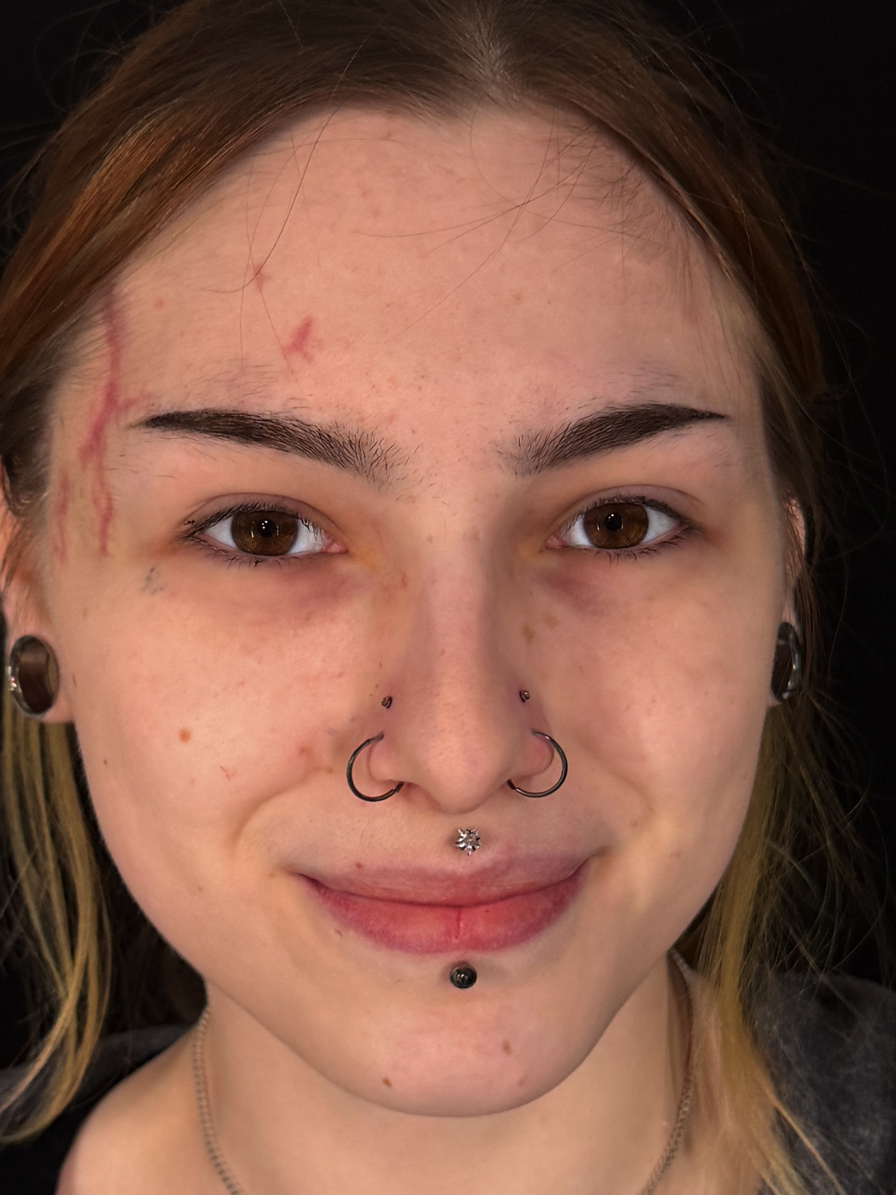 Double Nostril Piercings