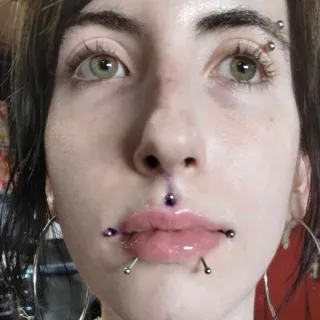 Facial piercing service