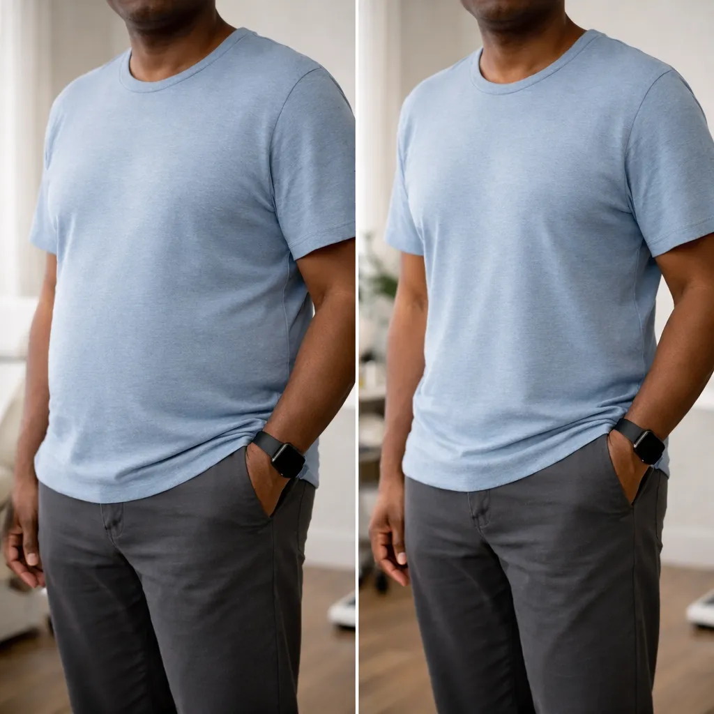 Before and after laser pigmentation correction results