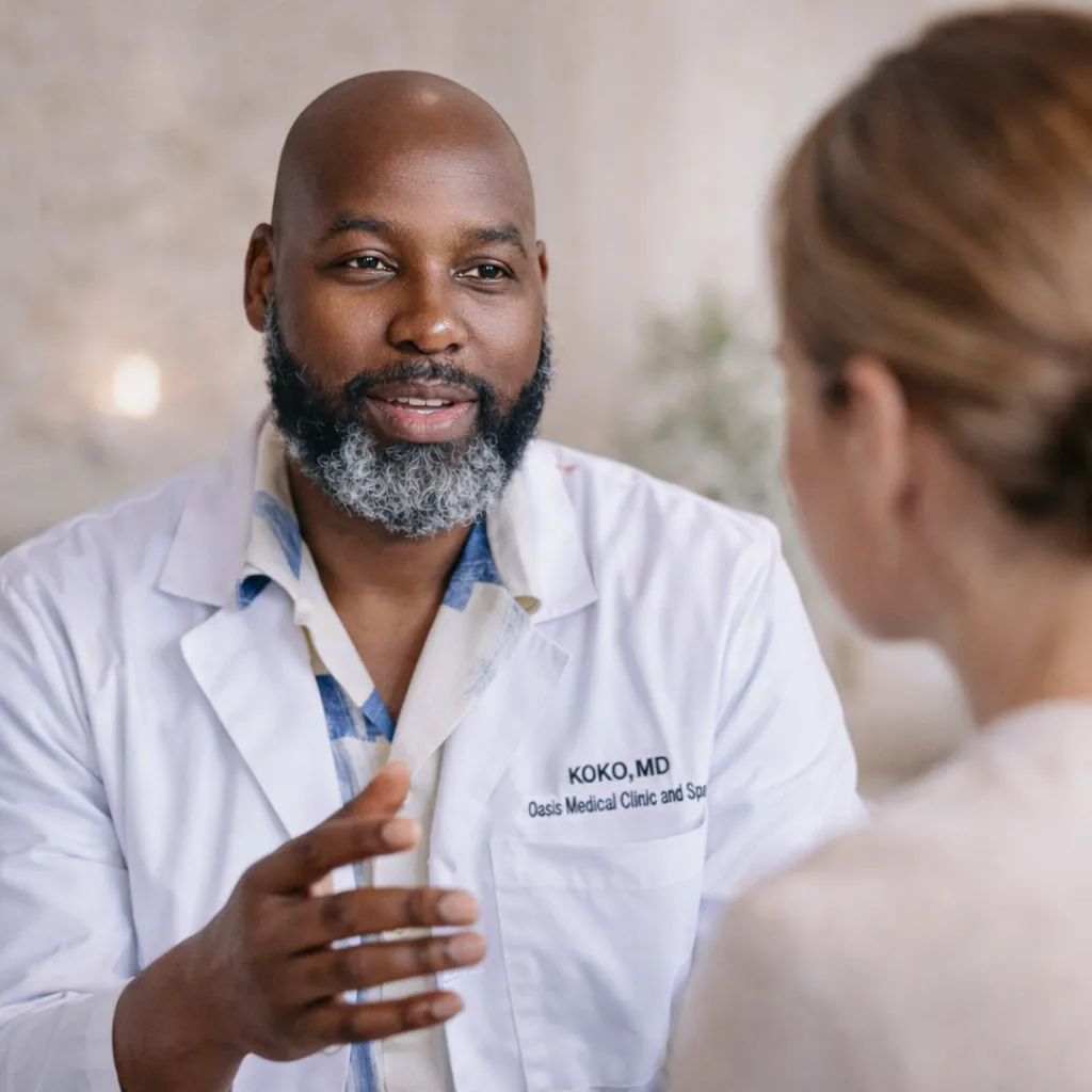 Dr. Tobore Kokoricha, MD, Functional Medicine Specialist at Oasis Medical Clinic & Spa in McKinney, TX