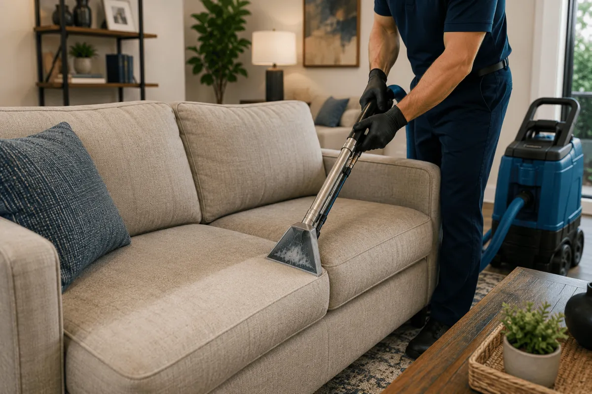 Fabric Upholstery Cleaning in Bakersfield, CA