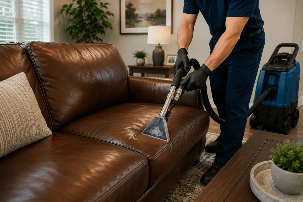 Leather Furniture Cleaning in Bakersfield, CA