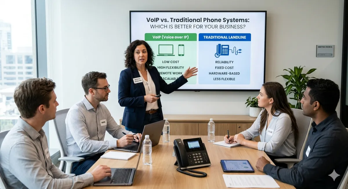 VoIP vs. Traditional Phone Systems: Which Is Better for Your Business?