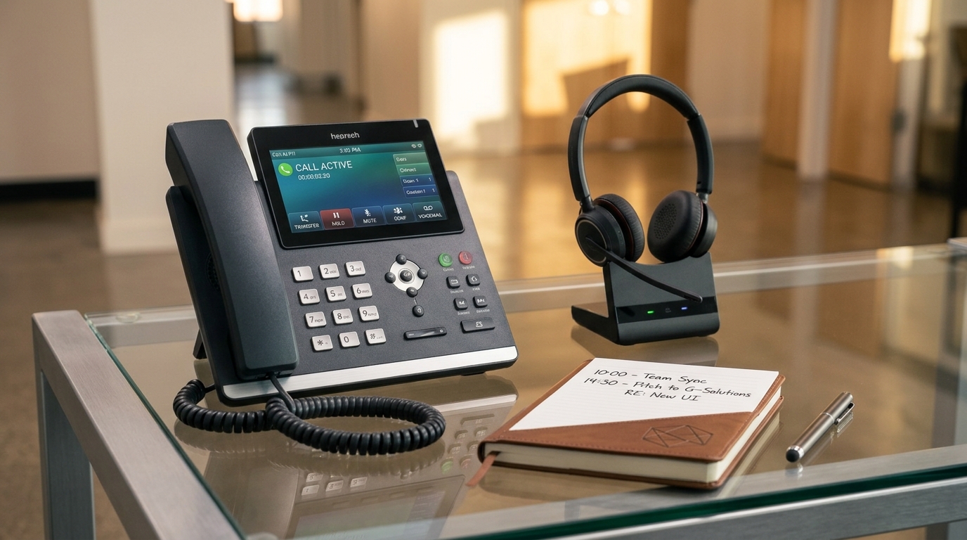 Business phone systems for enterprise communication