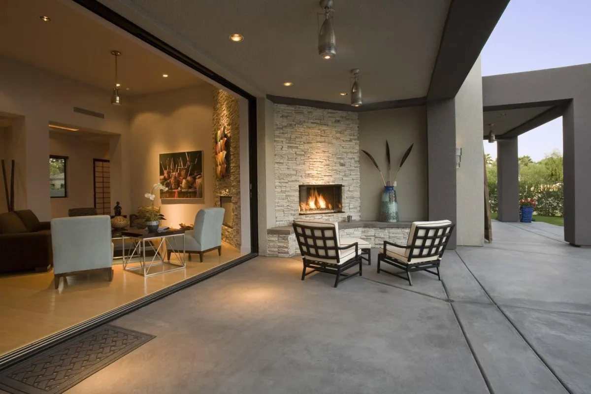 Conroe Concrete builds and installs Patio