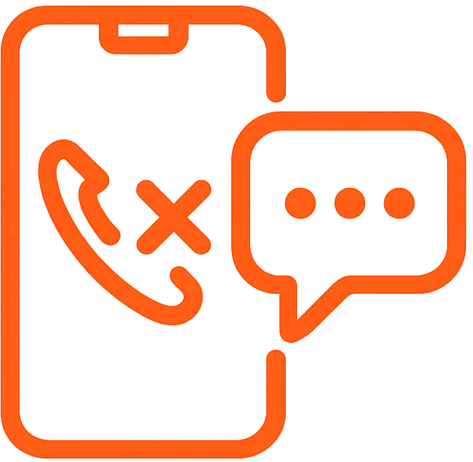 Missed-call text back