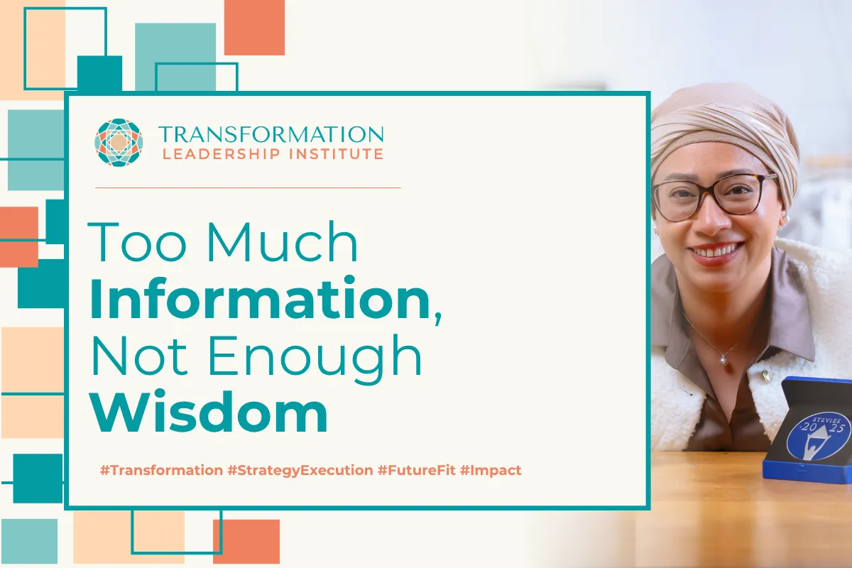 Too Much Information, Not Enough Wisdom