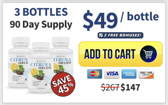 Citruna 3 bottles 