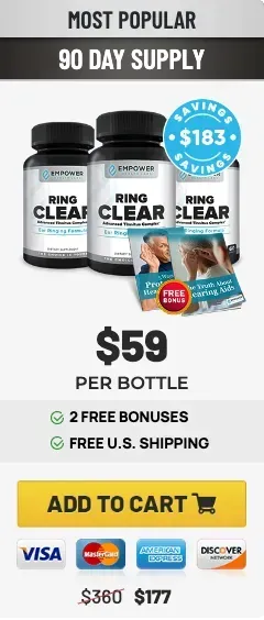 Ring Clear Three bottles