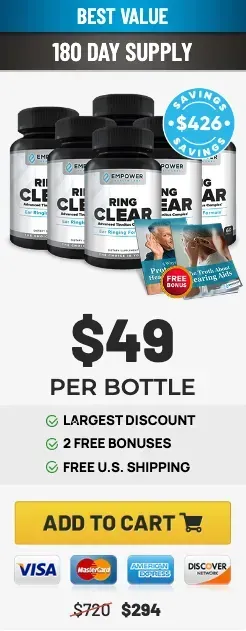 Ring Clear Six bottles