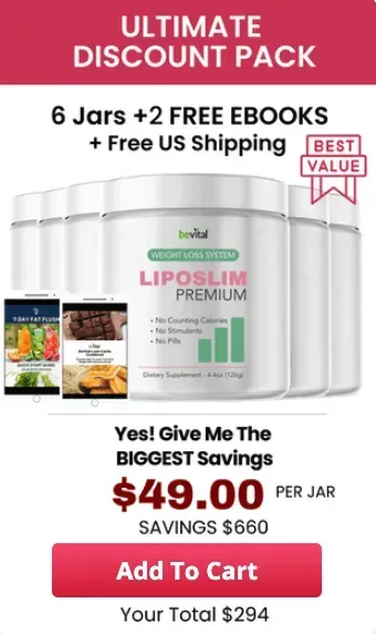 LipoSlim Premium Three Bottle