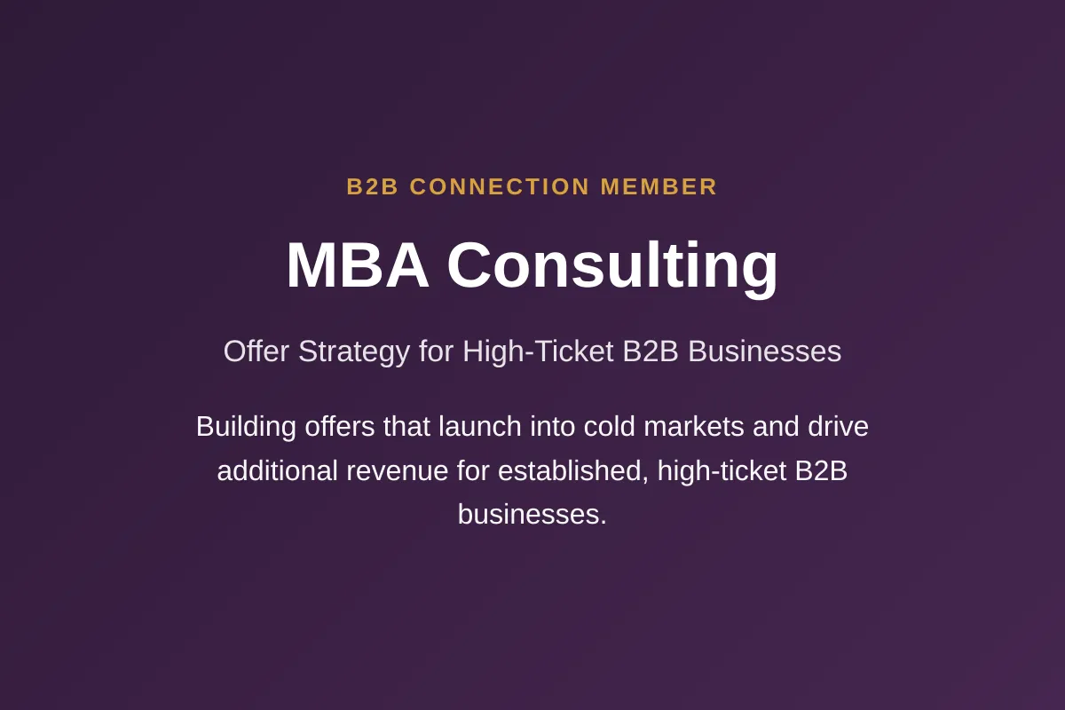MBA Consulting