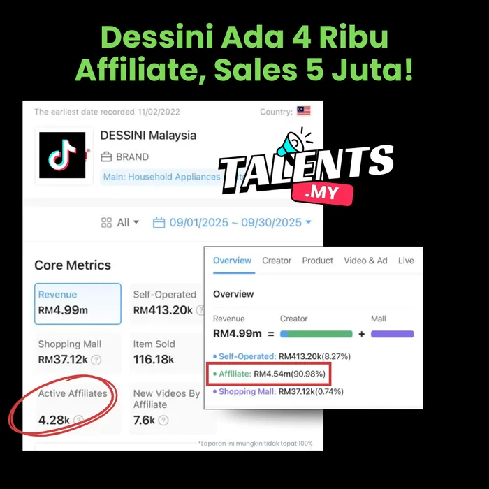 Bukti Sales Affiliate TikTok Shop 1