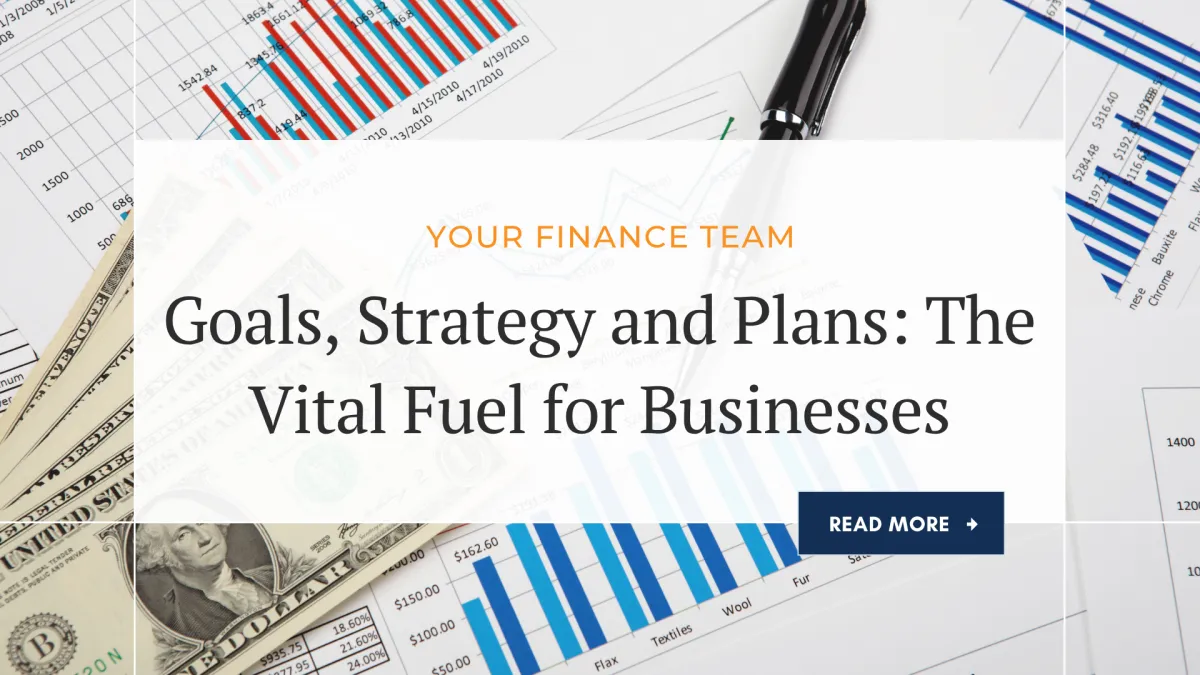 Goals, Strategy and Plans: The Vital Fuel for Businesses