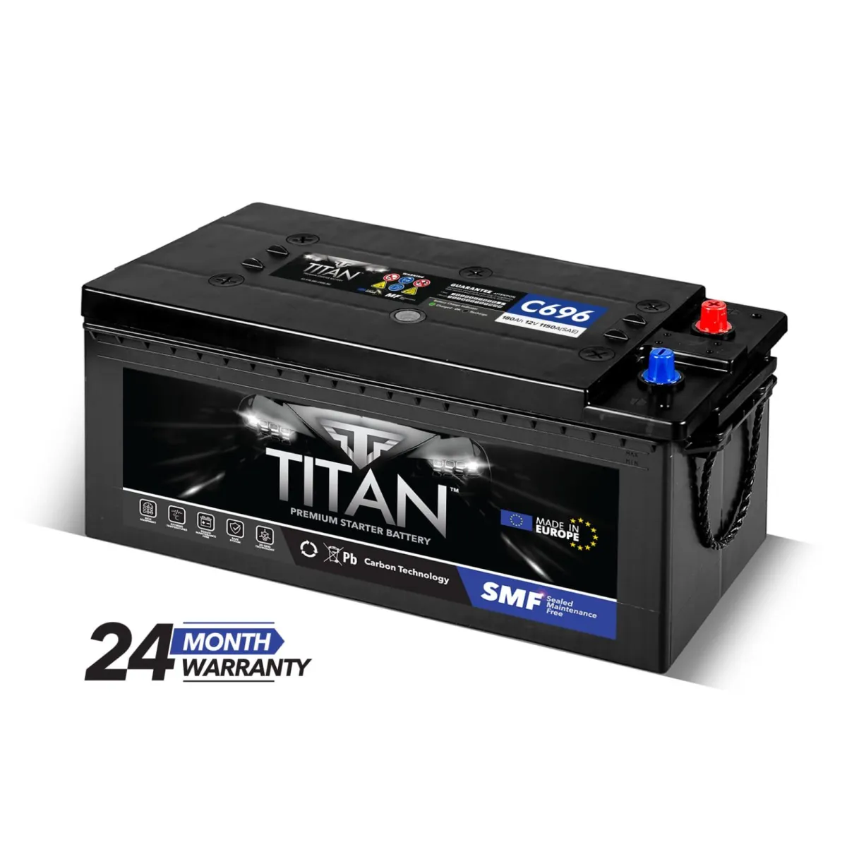 Service vehicle parked roadside assisting stranded driver