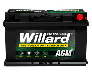 Technician performing onsite battery test in driveway