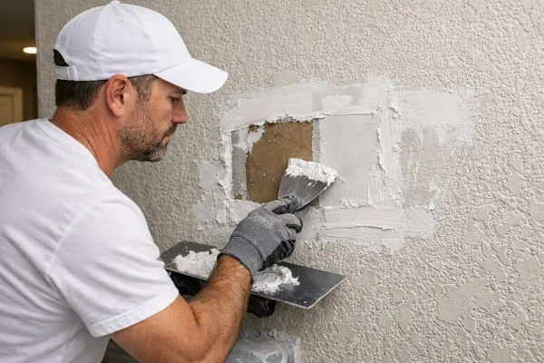 Seamless drywall repair and texture matching in Springfield.