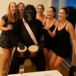 Cildrens Birthday Gorilla party
