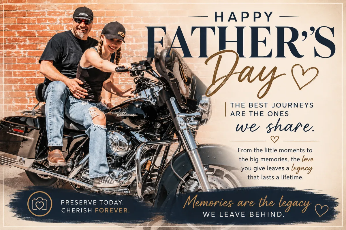 his Father's Day, I'm reflecting on the photographs, stories, and moments that become a family's greatest legacy.