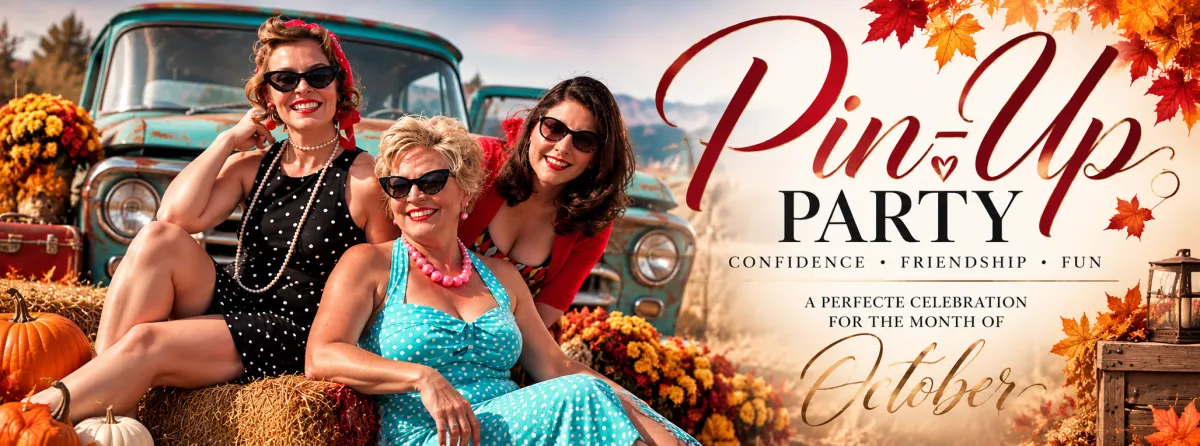 October Is for a Little More Sass: Why a Pin-Up Party Is the Perfect Girls’ Day