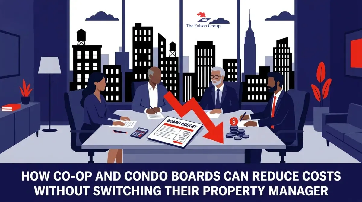 How Co-op and Condo Boards Can Reduce Costs Without Switching Their Property Manager