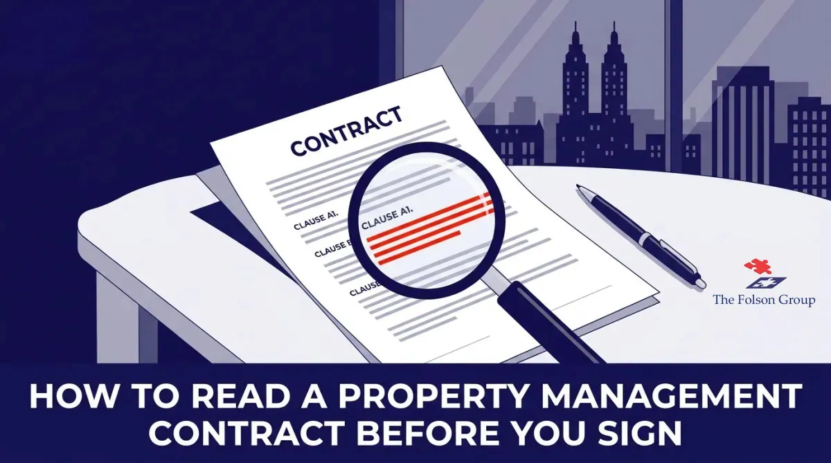 How to Read a Property Management Contract Before You Sign