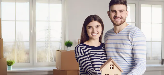 Home buyers excited about purchasing a home with a conventional loan