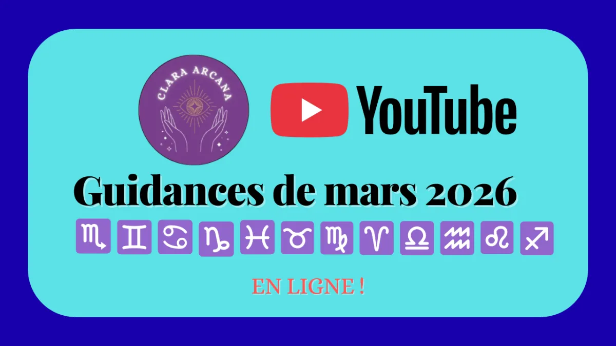 Guidance Tarot de Mars 2026 : découvrez les énergies du mois sur YouTube