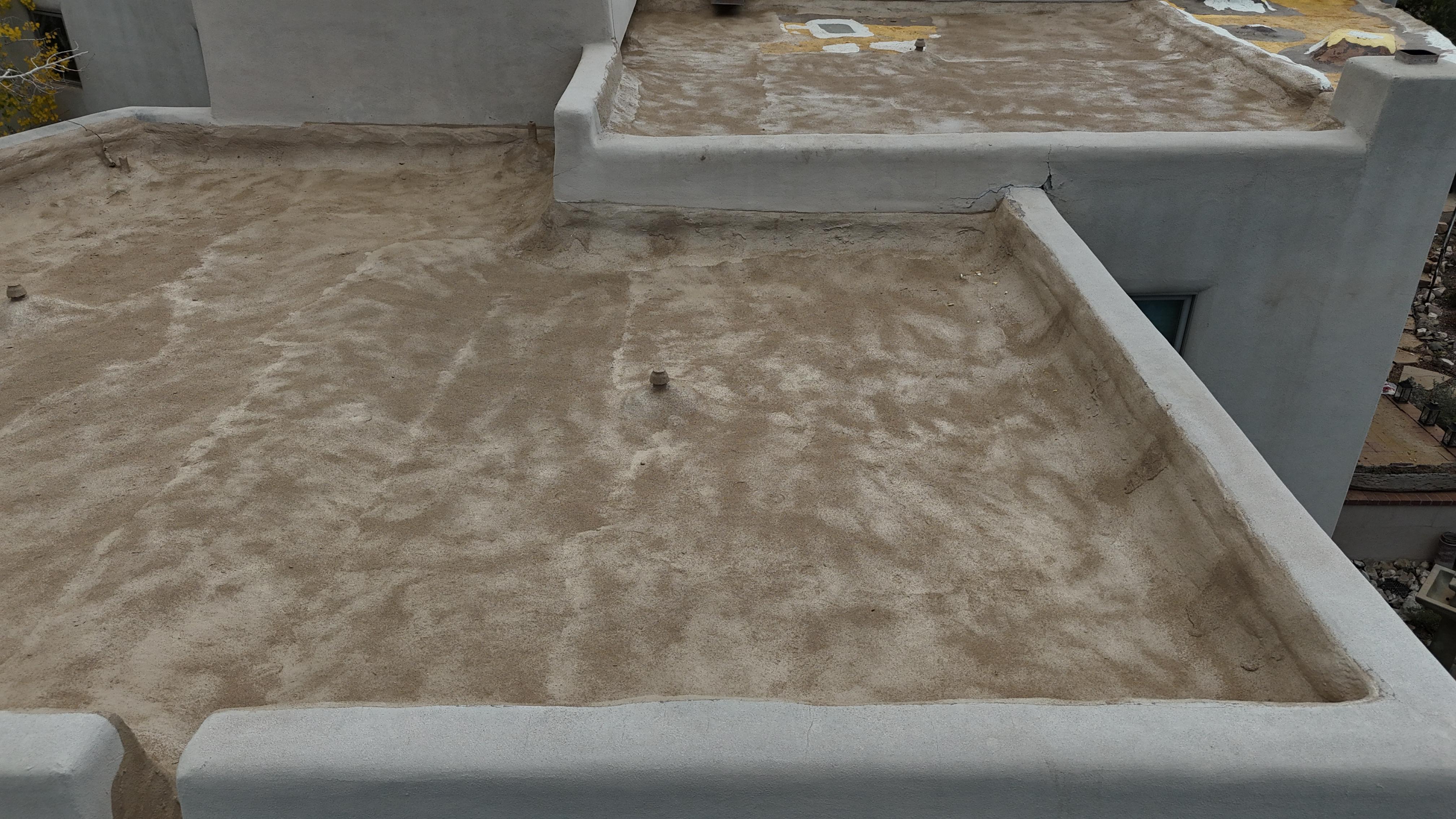 Thermal movement on a flat roof diagram