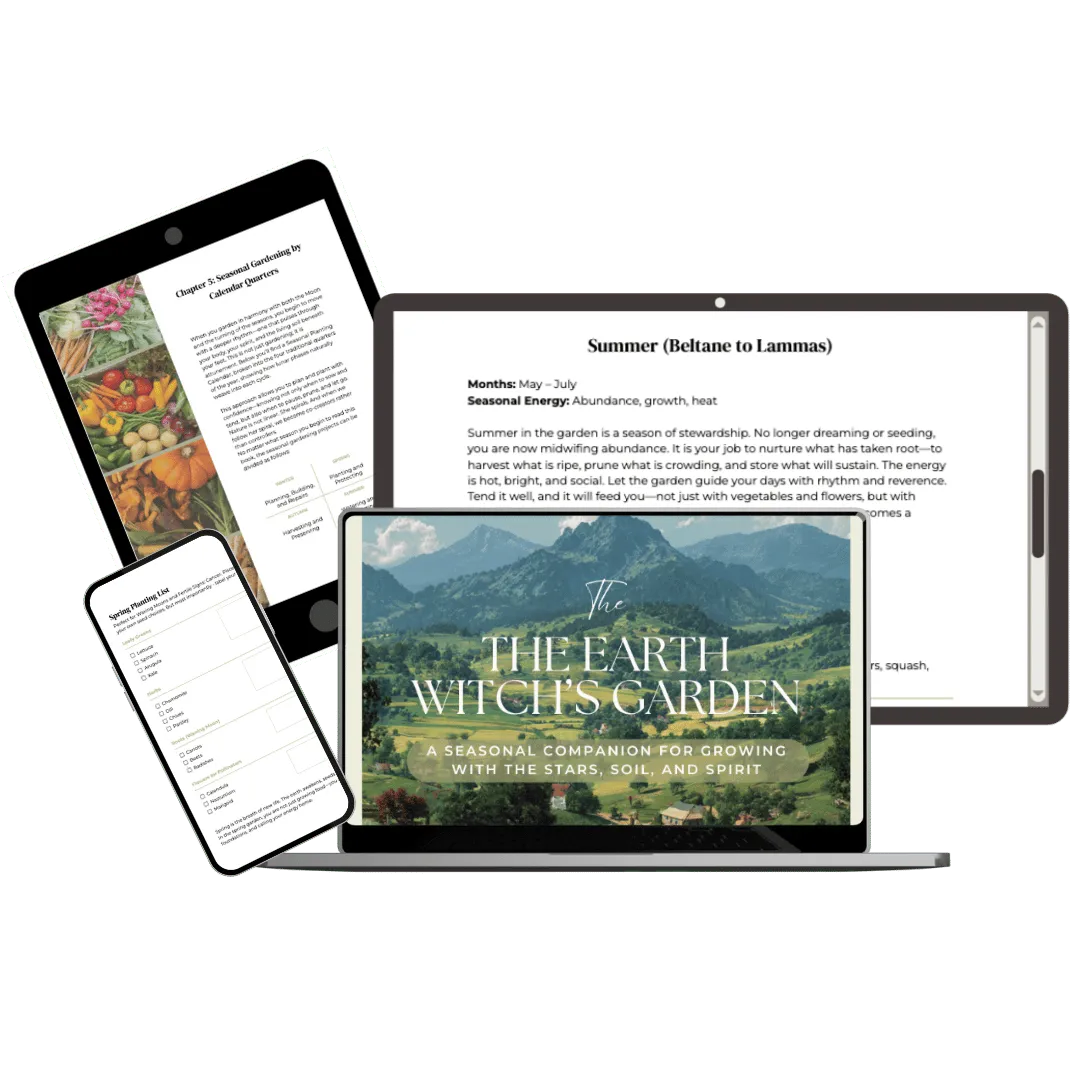 Wheel of the Year Gardening Layout