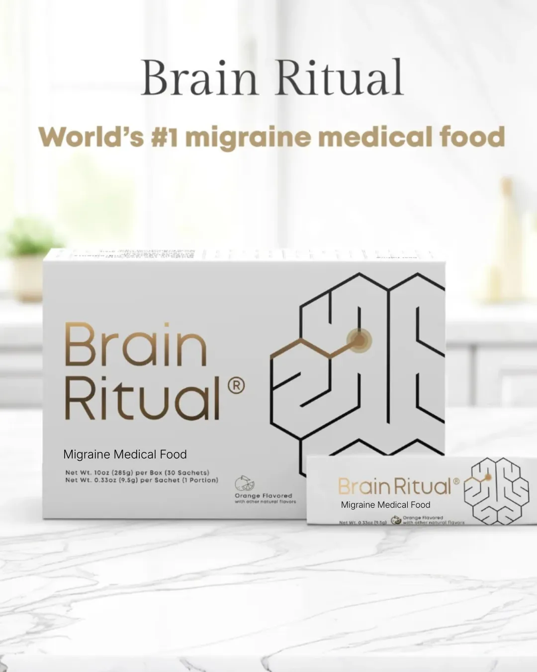 Clinical nutritional therapy support for migraine relief