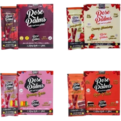 Rose Palms - Aladdin Glass & Vape