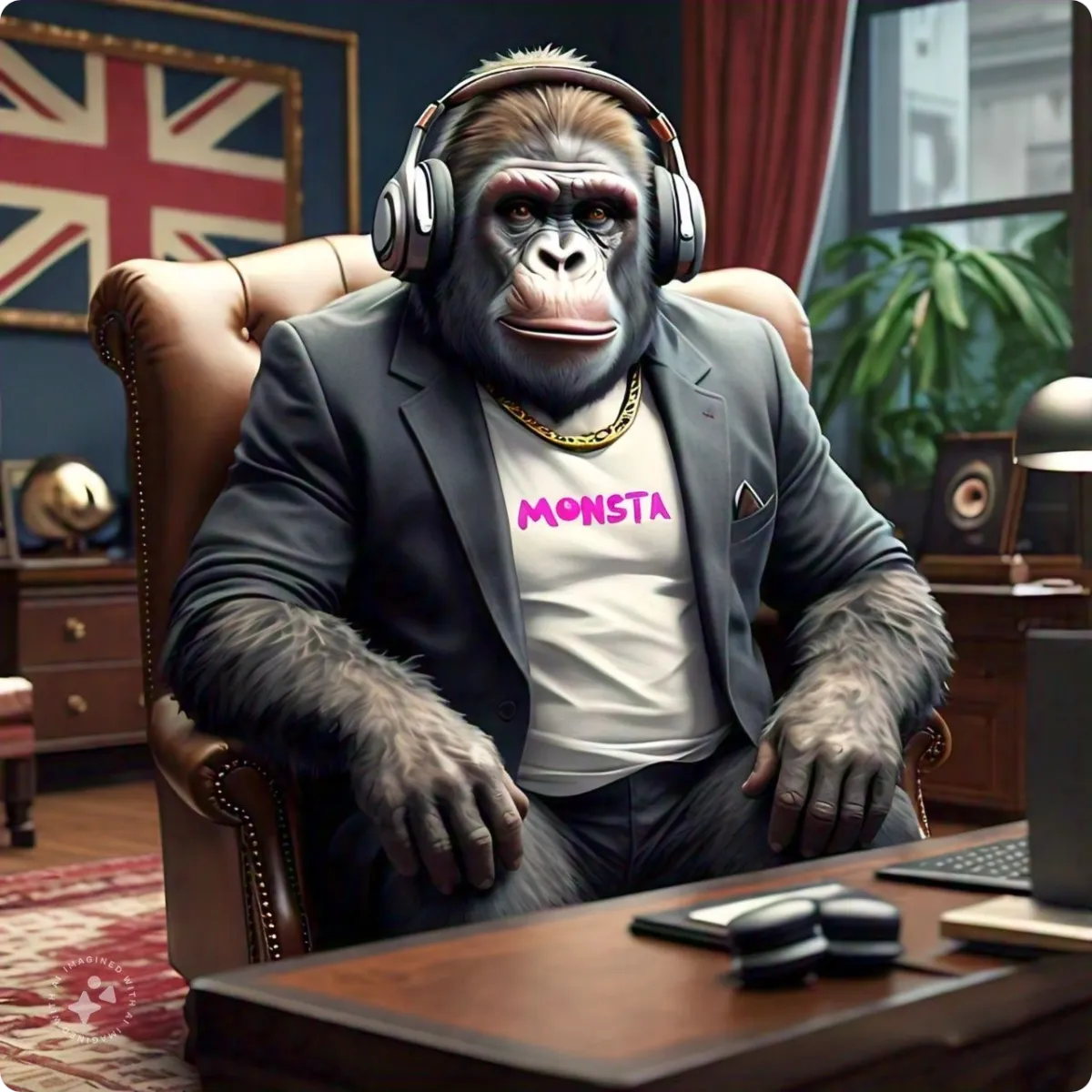 Marketing strategist at desk — Monsta Media Islington About Us