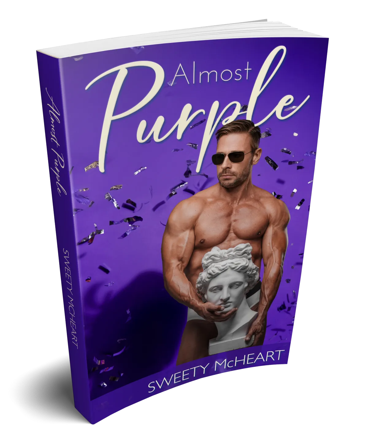 a bedroom with green walls and white bedding