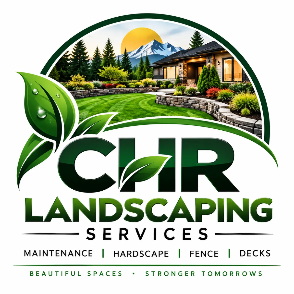 CHR Landscaping Logo
