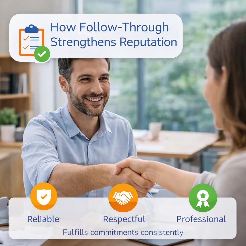 Why Follow-Through Builds Business Reputation