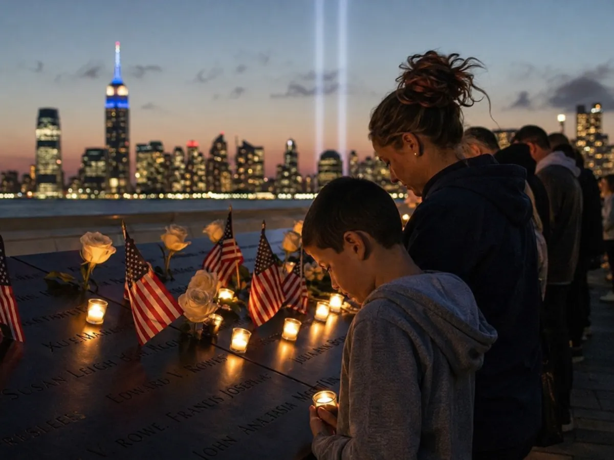 Remembering the lives lost on September 11, 2001, and honoring the courage, sacrifice, service, and unity that followed.