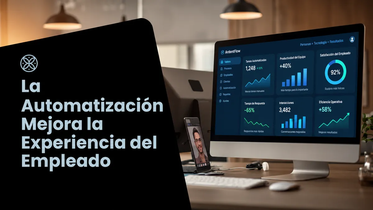Cómo la automatización puede apoyar a los empleados sin reemplazar la experiencia humana