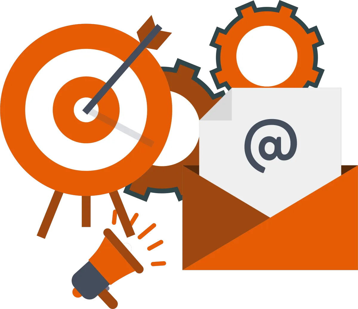 Full stack marketing illustration