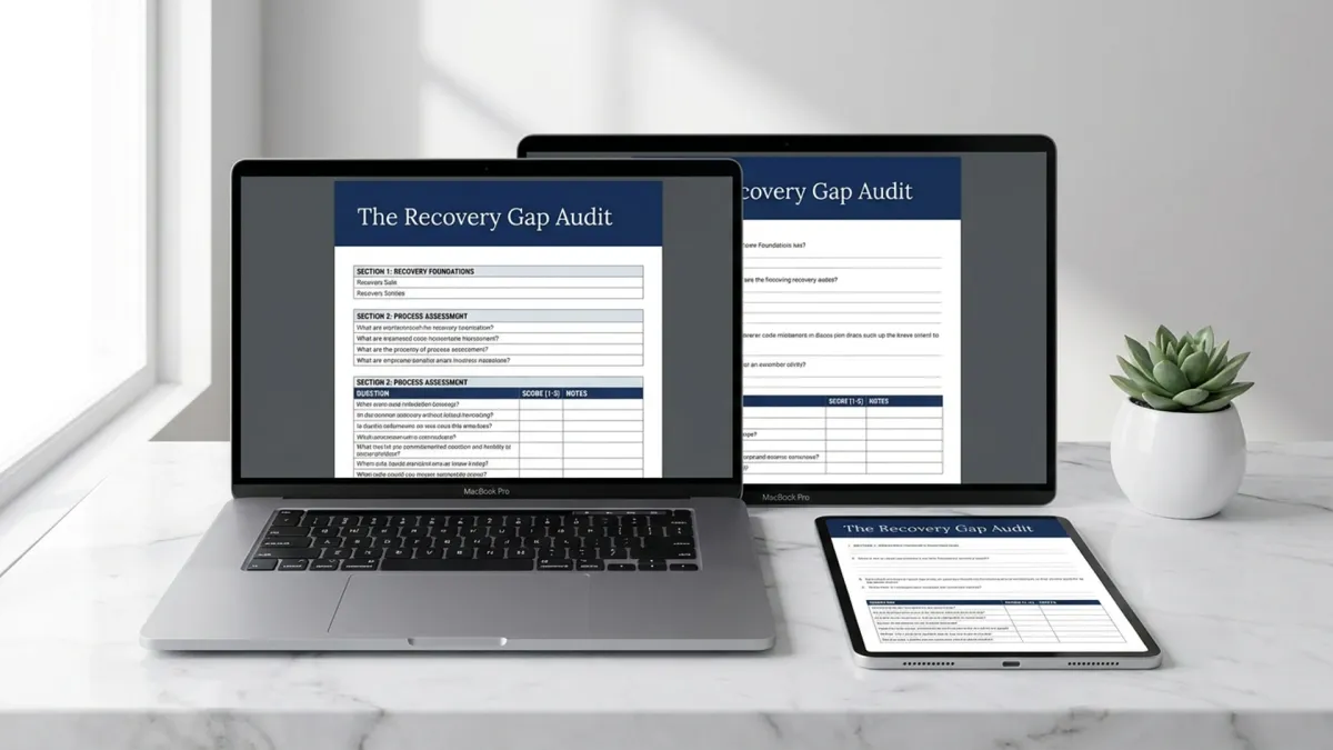 The Recovery Gap Audit - Clinical Assessment Tool