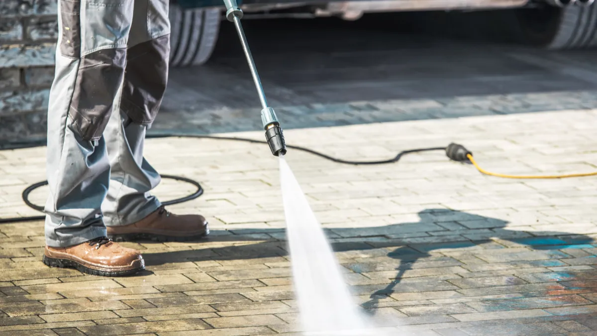 Jasper County Parking Lot Washing