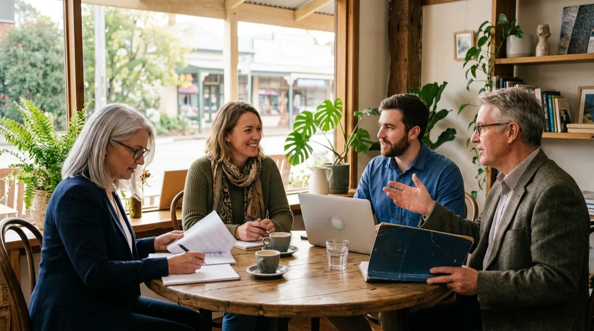 Marketing team collaboration in a meeting, demonstrating leveraging team strengths and diverse skills for business growth.