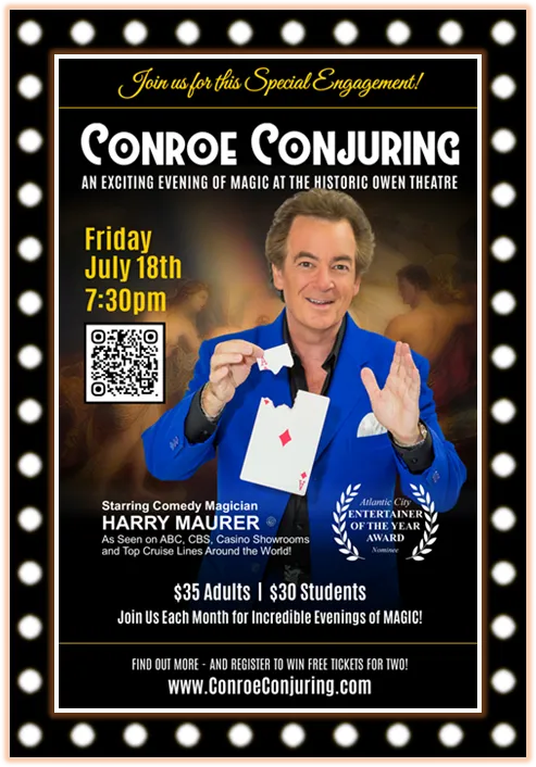 Conroe Conjuring Poster